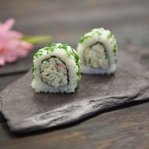 Surimi salad with fresh chives and mayonnaise 5 pieces
