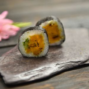 Roasted butternut squash with cucumber 6 pieces