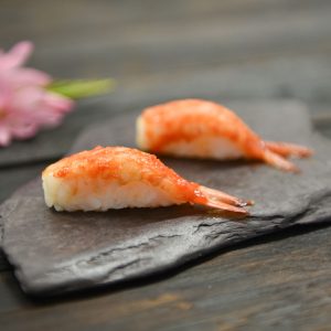 Prawn with sweet chilli jam nigiri 5 pieces